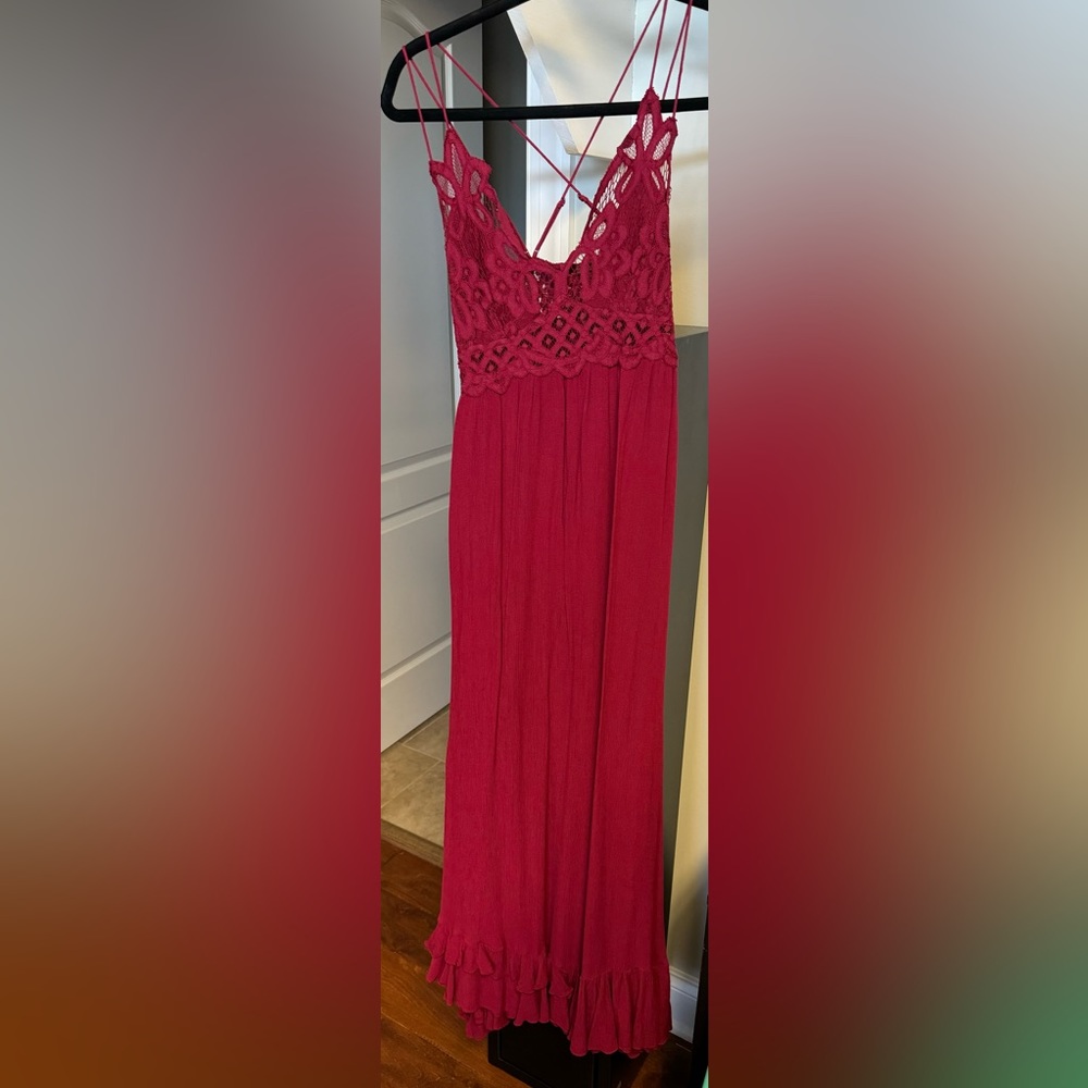 Free people adella maxi dress